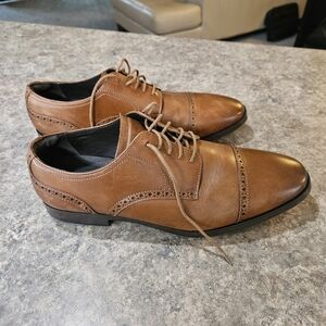 Cole Haan Brown Leather Men's Oxfords